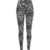 Urban Classics Leggings gris / negro / blanco