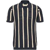 Blend Camiseta ' BHDarin Striped ' azul oscuro / moca