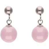 Gaya Pendientes rosa / plata