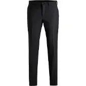 Jack & Jones Pantalón de pinzas 'JPRSOLARIS' negro