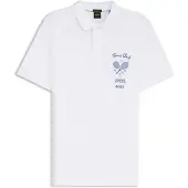 BOSS Polo De Manga Corta Member Mesh 10278641 Green