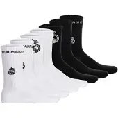 Real Madrid Calcetines negro / blanco