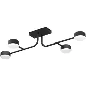 Eglo Clavellina, 4 bombillas, LED, 3000 K, 3200 lúmenes, IP20, , blanco