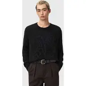 AllSaints Chainy Crew Black Talla: L | Jerséis Outlet | Hombre | Negro