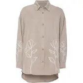 Elias Blusa 'ELOWYN' beige / blanco