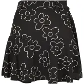 Urban Classics Falda negro / blanco