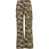 DEF Pantalón vaquero cargo verde