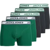 Jack & jones Calzoncillo boxer 'JACNolan' verde / negro / blanco