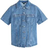Next Blusa azul denim