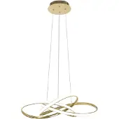 Toolight Lámpara Colgante De Techo Led App815-Cp Node Gold13X60X70Cm