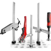 Bessey Spannelement TW16-20-10-2K (plateado/rojo, distancia fija)