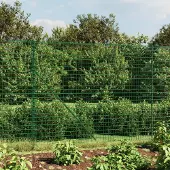 Syfax Cerca de alambre con brida verde 1,6x10 m