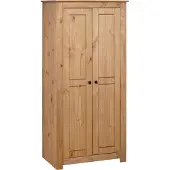 Syfax Armario madera maciza pino Panamá Range 80x50x171,5 cm
