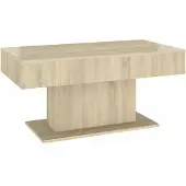 Syfax Mesa de centro madera contrachapada roble Sonoma 96x50x45 cm