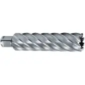 RUKO 1082040, Broca, broca de núcleo, rosca derecha, 4 cm, 145 mm, aluminio, latón, bronce, hierro fundido, plástico, acero