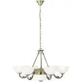 Eglo Savoy, Montaje fijo, Dorado, Blanco, Metal, Vidrio, IP20