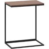 Syfax Mesa auxiliar de madera contrachapada 55x35x66 cm