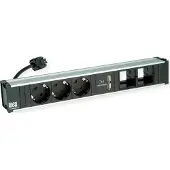 Bachmann Cargador CONI 3xCEE7/3, 1x USB