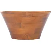 Syfax Lavabo de madera maciza de teca Φ40x20 cm