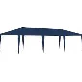 Syfax Carpa para fiestas azul 4x9 m
