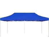 Syfax Carpa plegable profesional de aluminio azul 6x3 m