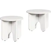 Syfax Mesa de Café 2 pcs Madera maciza de Pino