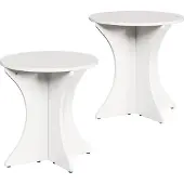 Syfax Mesa de Café 2 pcs Madera maciza de pino