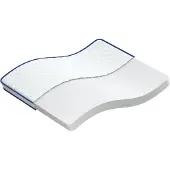 Syfax Colchón de espuma viscoelástica blanco 140x190x17 cm suave
