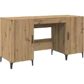 Syfax Escritorio Roble artisan 140 x 50 x 75 cm Madera de ingeniería