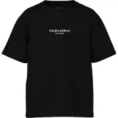Name it Camiseta 'Brody' negro / blanco