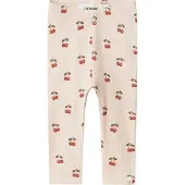 Lil´ Atelier Leggings 'NBFLAVO' oliva / rosa / rojo oscuro