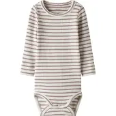 Name it Pijama entero/body 'NBNBani' lila / offwhite