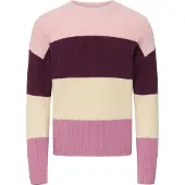 Kids Only GIRLS Jersey 'KOGSandy' crema / lila / mora / rosa