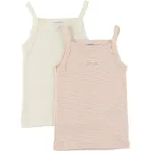 Petit Bateau Camiseta térmica rosa / blanco