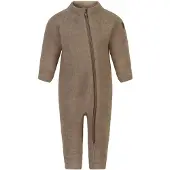 Mikk-Line - Wool Baby Suit - Mono size 86, marrón