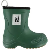Liewood Botas de lluvia 'Aston' esmeralda / negro / blanco