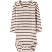 Name it Pijama entero/body 'NBNBani' marrón / marrón claro