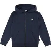 Quiksilver - Kid's Basic Hood Zip - Sudadera con capucha y cremallera size M - 12 Years, azul