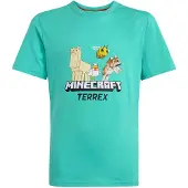 Adidas adidasCamiseta Minecraft Terrex 152 Semi Mint Rush Niño