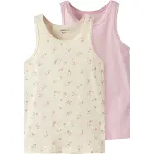 Name it Camiseta térmica crema / verde / rosa / altrosa
