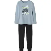Name it Pijama azul paloma / verde claro / negro / blanco