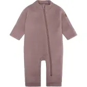 Mikk-Line - Wool Baby Suit - Mono size 92, fucsia/marrón