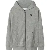 Name it Sudadera con cremallera 'NKMVIMO' gris
