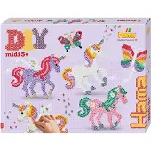 Hama Kit De Manualidades Caballos De Cuento De Hadas Midi (383164)