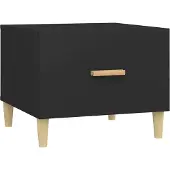 Syfax Mesa de centro madera contrachapada 50x50x40 cm