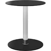 Syfax Mesa de centro de vidrio templado 40 cm