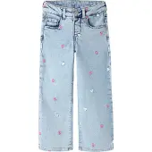 Name it Vaquero 'NMFrose' azul denim / rosa claro / blanco