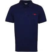 Harvey Miller Camiseta azul oscuro / rojo