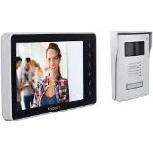 Chacon - Videoportero con cable y pantalla de 7 pulgadas -