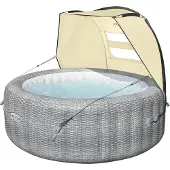 Bestway LAY-Z-SPA: Toldo protector solar para jacuzzi, 183x94x109 cm, modelo 60304